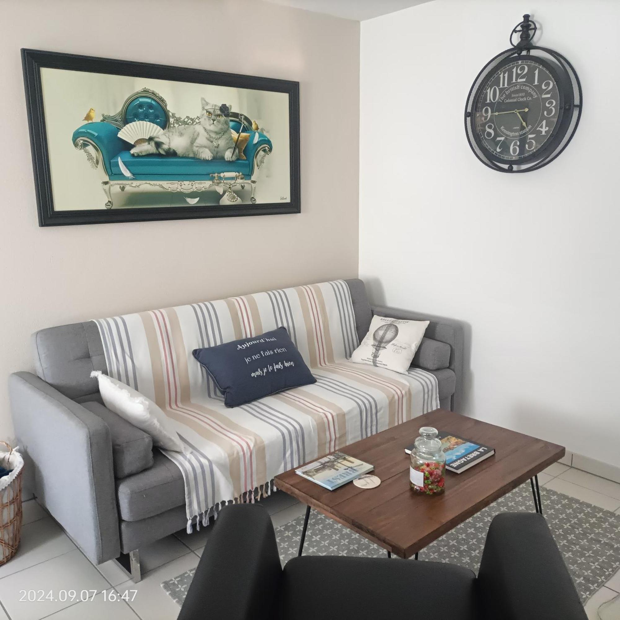 L'Escale N°13 :Appartement Standing Dans Residence ブレスト エクステリア 写真
