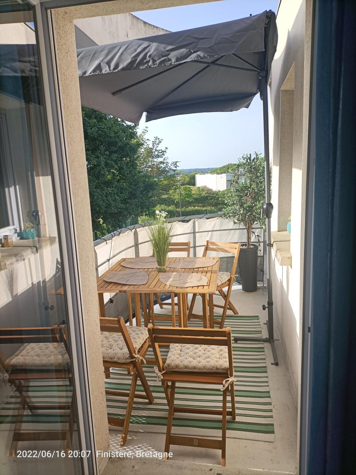 L'Escale N°13 :Appartement Standing Dans Residence ブレスト エクステリア 写真